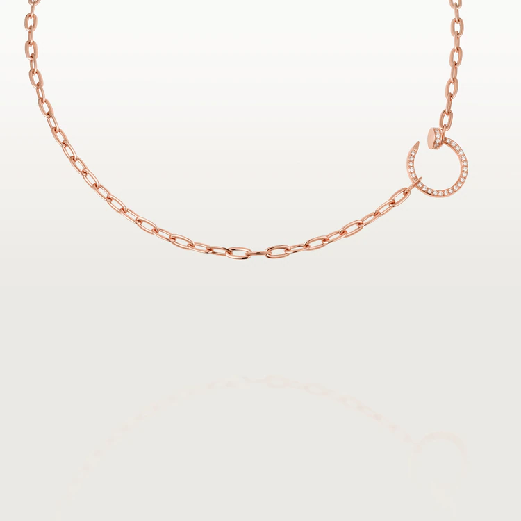 [Love's Uplift]JUSTE NECKLACE FULL DIAMONDS