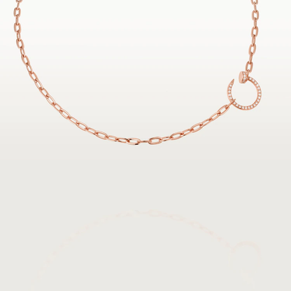 [Love's Uplift]JUSTE NECKLACE FULL DIAMONDS