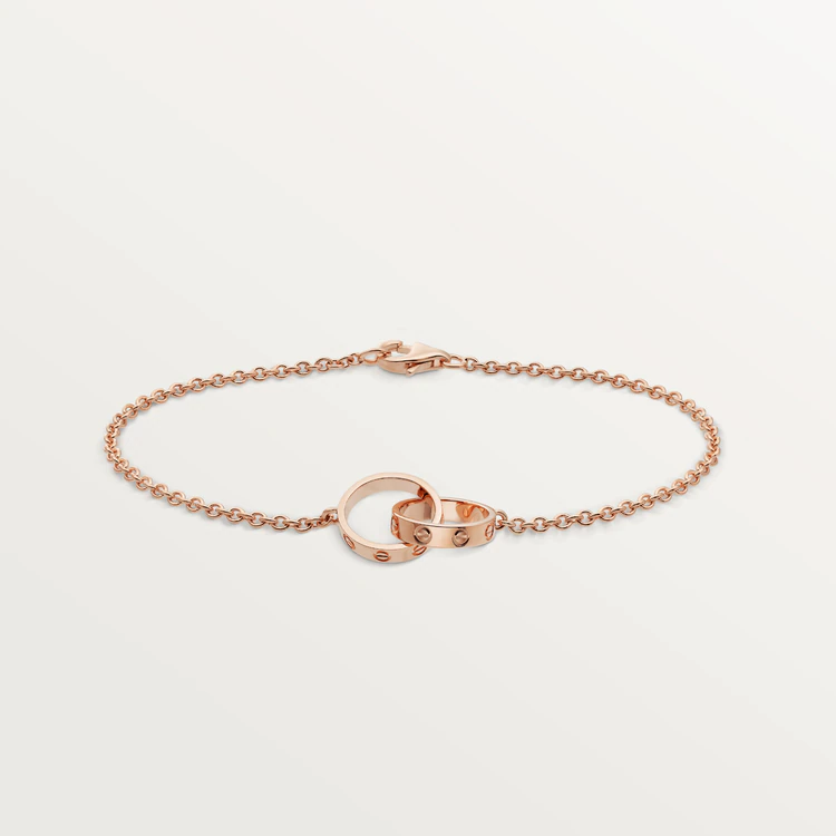 [Love's Uplift]LOVE BRACELET DOUBLE RING