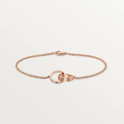 [Love's Uplift]LOVE BRACELET DOUBLE RING
