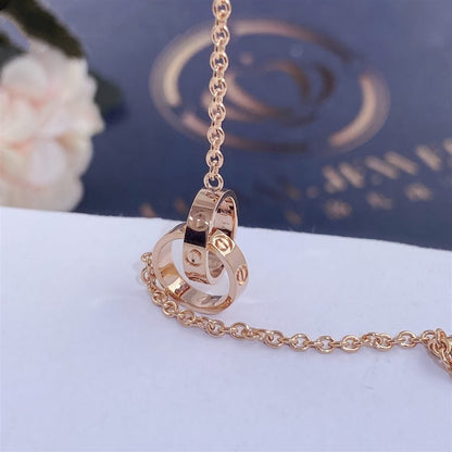 [Love's Uplift]LOVE BRACELET DOUBLE RING