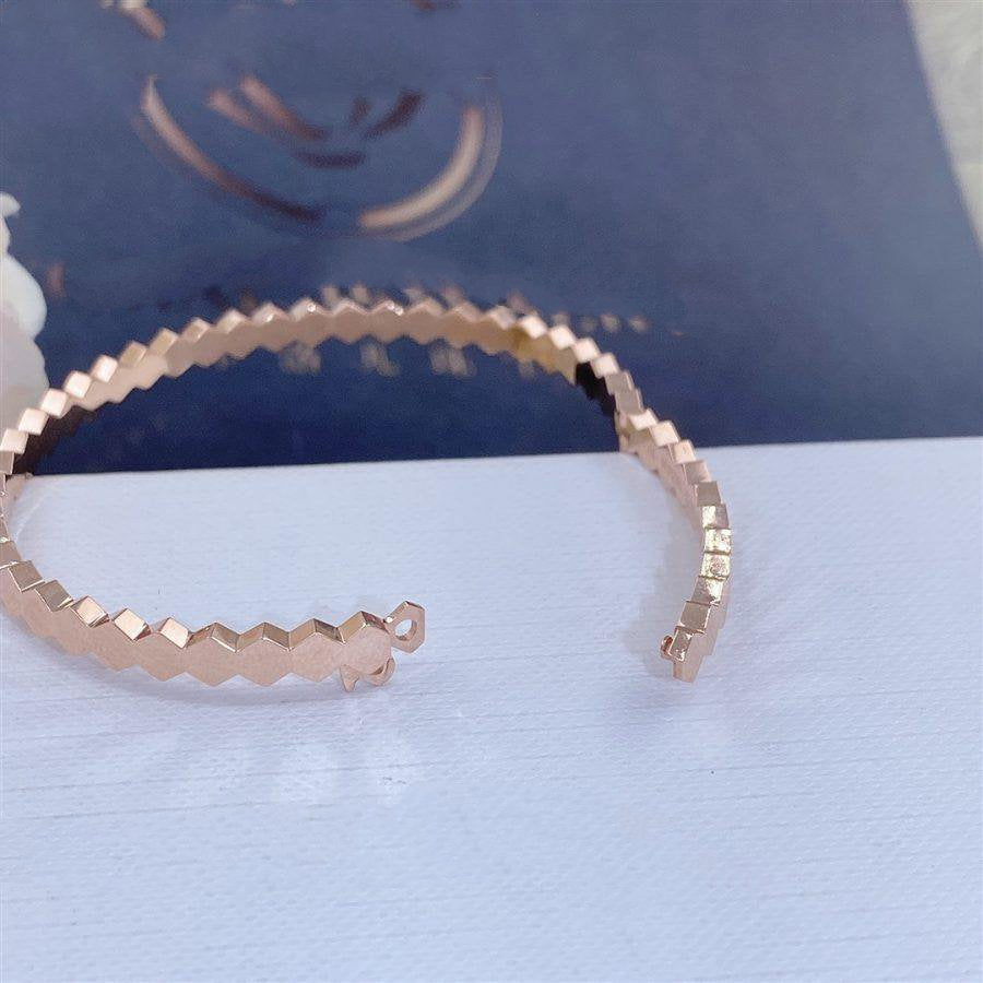 [Love's Uplift]BEE LOVE PINK GOLD BRACELET