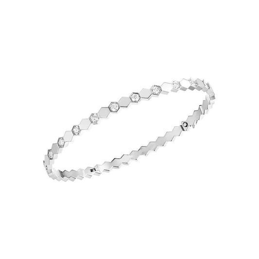 [Love's Uplift]BEE LOVE SILVER DIAMOND BRACELET