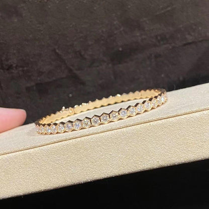 [Love's Uplift]BEE LOVE GOLD BRACELET FULL DIAMOND