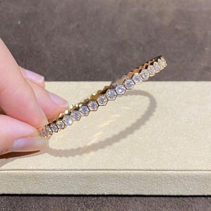 [Love's Uplift]BEE LOVE GOLD BRACELET FULL DIAMOND