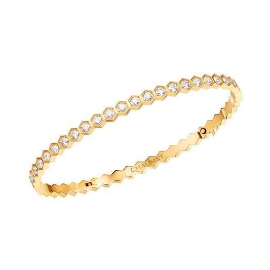 [Love's Uplift]BEE LOVE GOLD BRACELET FULL DIAMOND