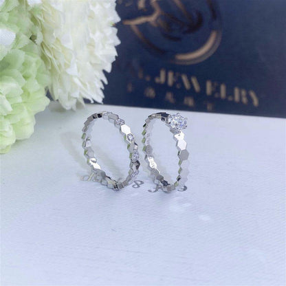 [Love's Uplift]BEE LOVE RING SILVER 1 DIAMOND