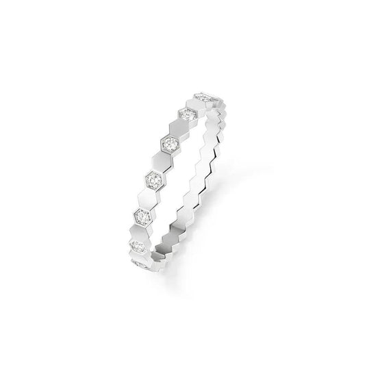 [Love's Uplift]BEE LOVE RING SILVER DIAMOND
