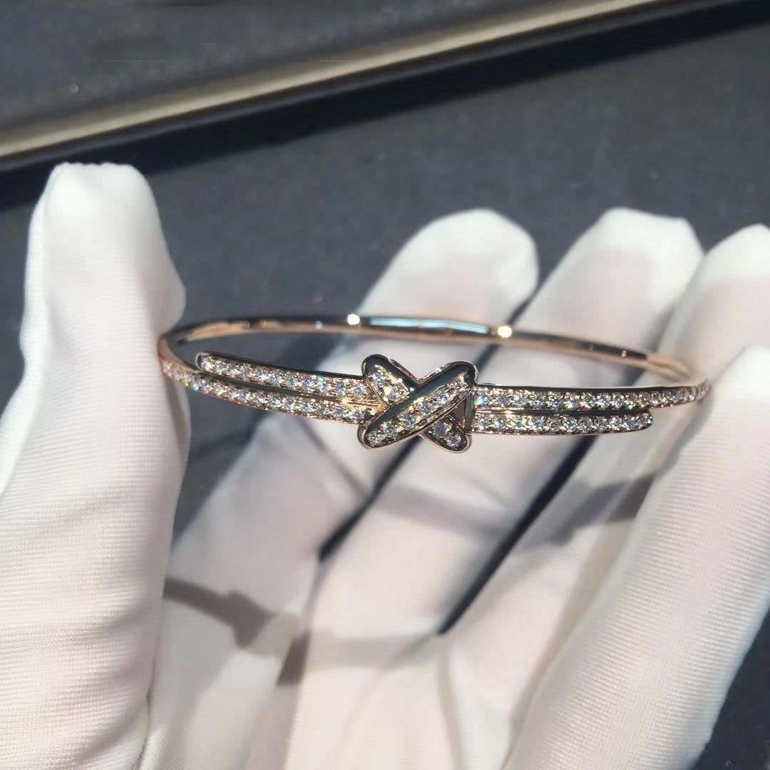 [Love's Uplift]JEUX DE BRACELET DIAMONDS PINK GOLD