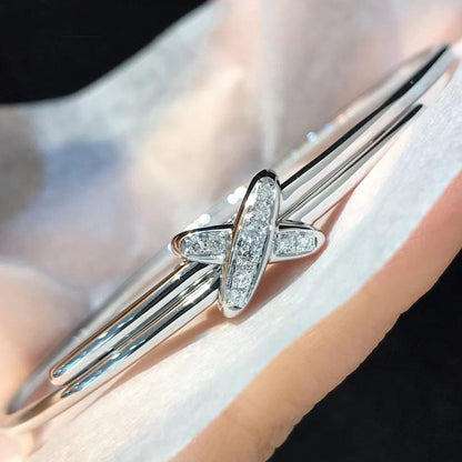 [Love's Uplift]JEUX DE BRACELET SILVER DIAMONDS