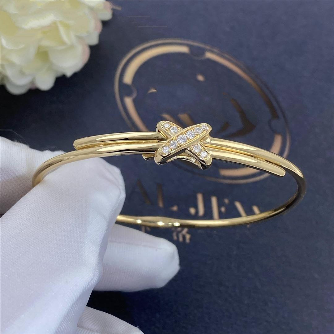 [Love's Uplift]JEUX DE BRACELET GOLD DIAMONDS