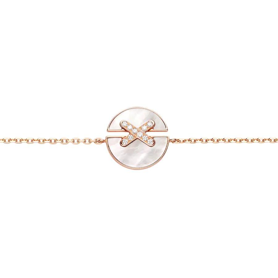 [Love's Uplift]JEUX DE BRACELET MOP PINK GOLD DIAMONDS
