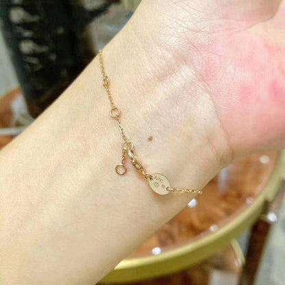 [Love's Uplift]JEUX DE BRACELET MOP PINK GOLD DIAMONDS