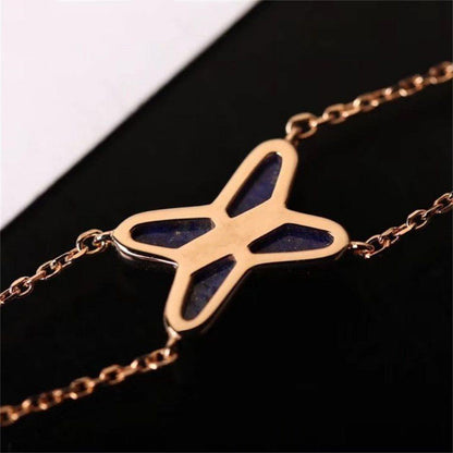 [Love's Uplift]Hollow Design Four-Leaf Clover Flower Shape Ring