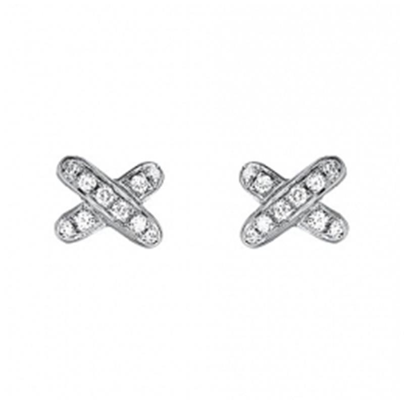 [Love's Uplift]JEUX DE DIAMOND EARRINGS