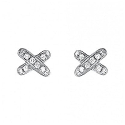 [Love's Uplift]JEUX DE DIAMOND EARRINGS