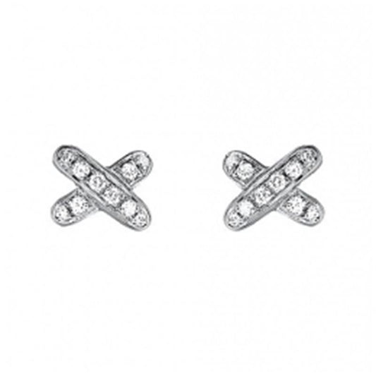 [Love's Uplift]JEUX DE DIAMOND EARRINGS