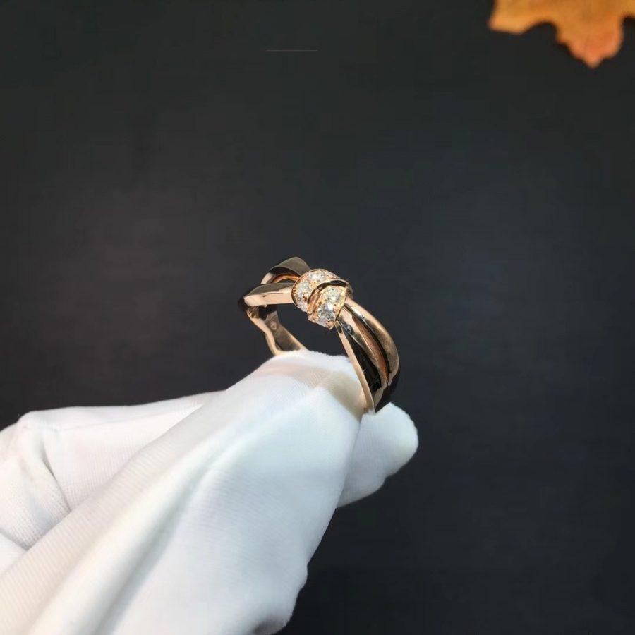 [Love's Uplift]LIENS RING PINK GOLD DIAMOND