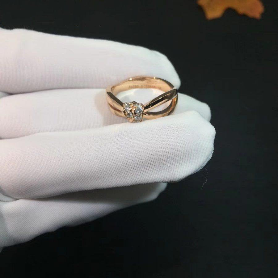 [Love's Uplift]LIENS RING PINK GOLD DIAMOND