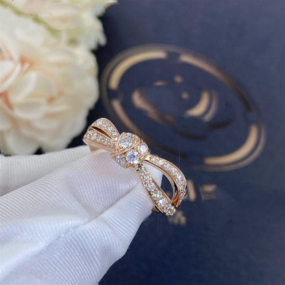 [Love's Uplift]LIENS PINK GOLD DIAMOND RING
