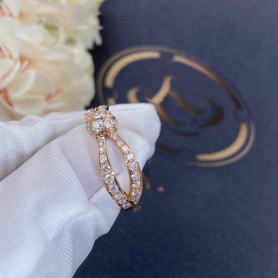 [Love's Uplift]LIENS PINK GOLD DIAMOND RING