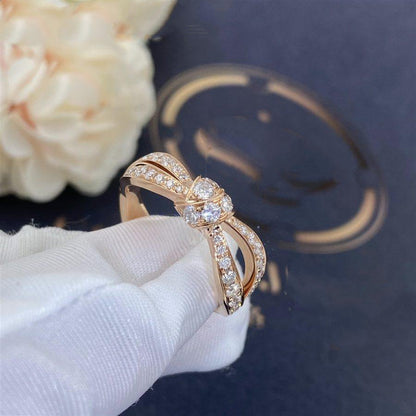 [Love's Uplift]LIENS PINK GOLD DIAMOND RING