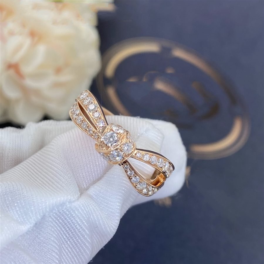 [Love's Uplift]LIENS PINK GOLD DIAMOND RING