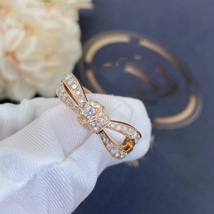 [Love's Uplift]LIENS PINK GOLD DIAMOND RING