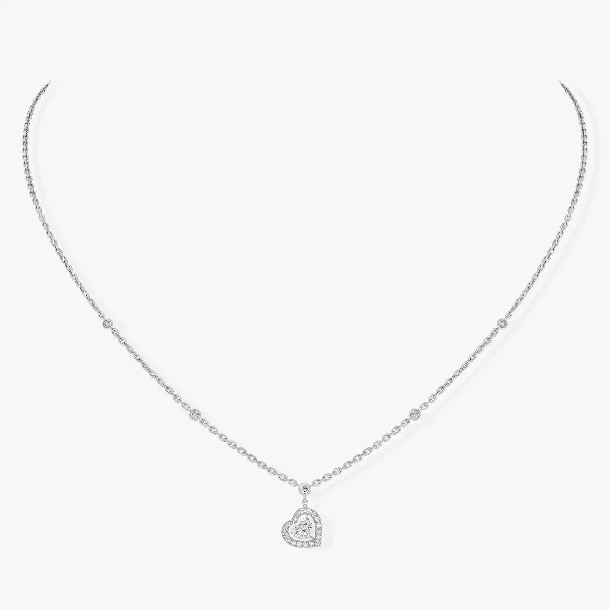 [Love's Uplift ]Diamond Necklace Joy C_ur