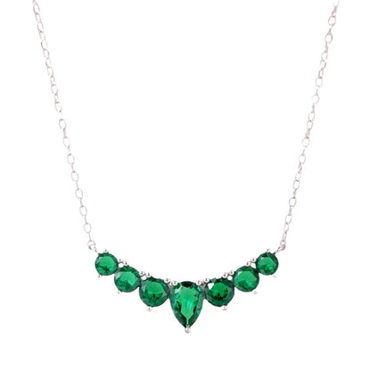 [Love's Uplift]Dainty Colorful Heart Necklace