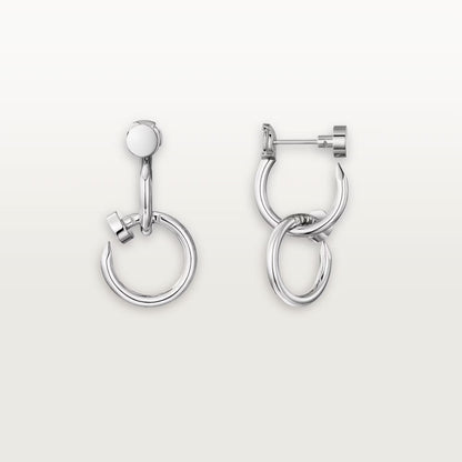 [Love's Uplift]JUSTE NO DIAMOND DOUBLE EARRINGS