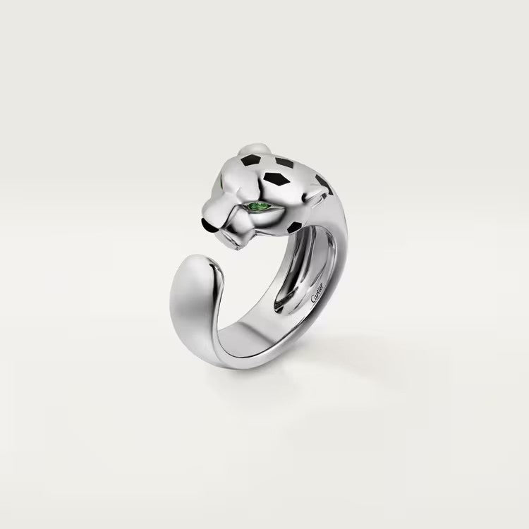 [Love's Uplift]PANTHERE SPOTTED MEDIUM RING