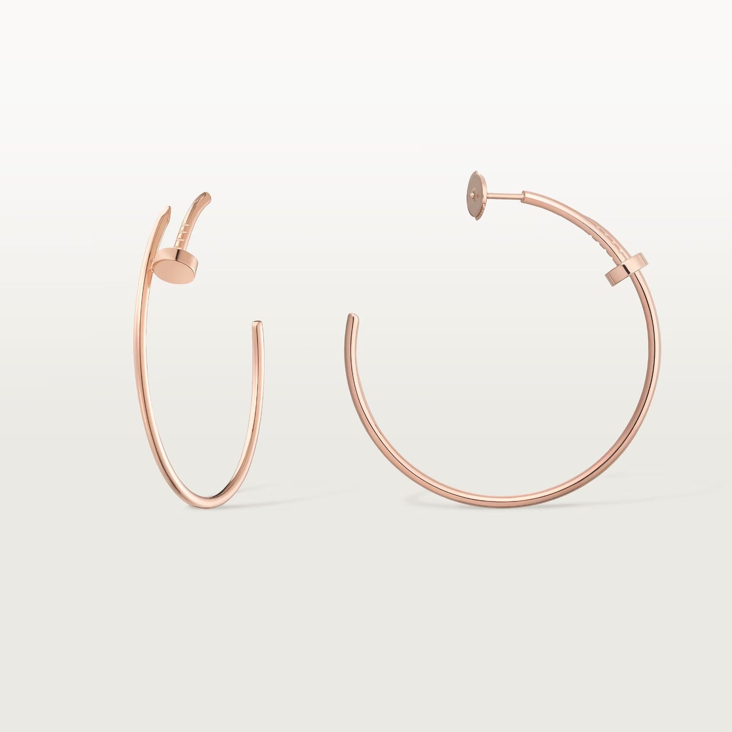 [Love's Uplift]JUSTE NO DIAMOND LARGE EARRINGS