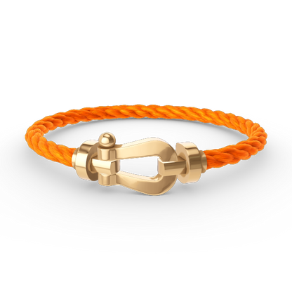 [Love's Uplift]FORCE LARGE HORSESHOE NO DIAMOND BRACELET GOLD