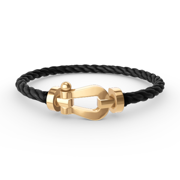 [Love's Uplift]FORCE LARGE HORSESHOE NO DIAMOND BRACELET GOLD