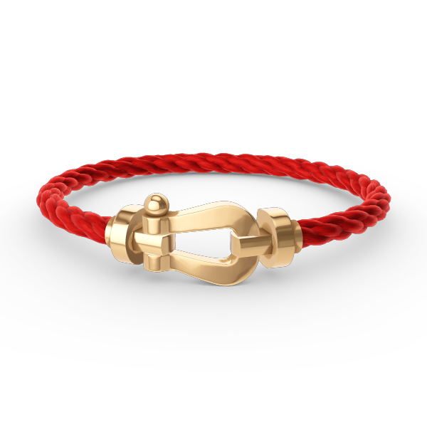 [Love's Uplift]FORCE LARGE HORSESHOE NO DIAMOND BRACELET GOLD