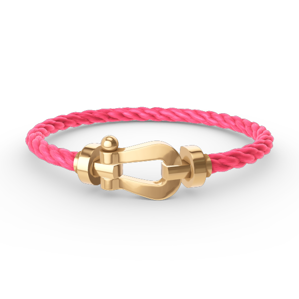 [Love's Uplift]FORCE LARGE HORSESHOE NO DIAMOND BRACELET GOLD