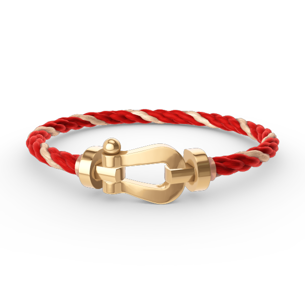[Love's Uplift]FORCE LARGE HORSESHOE NO DIAMOND BRACELET GOLD
