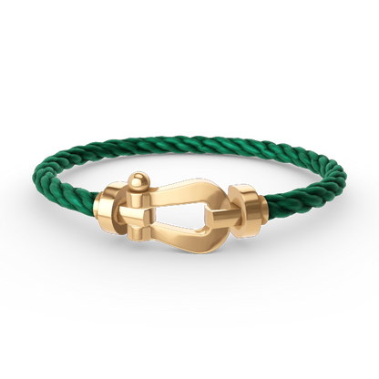 [Love's Uplift]FORCE LARGE HORSESHOE NO DIAMOND BRACELET GOLD