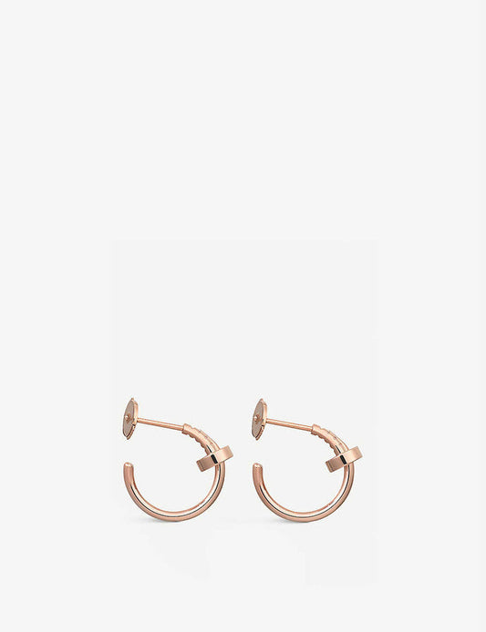 [Love's Uplift]JUSTE EARRINGS PINK GOLD
