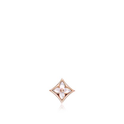 [Love's Uplift]STAR MOP PINK GOLD EARRINGS
