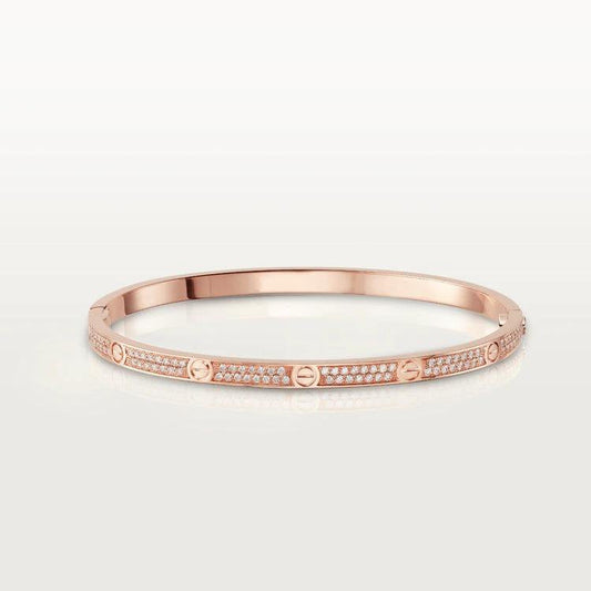 [Love's Uplift]LOVE BRACELET 3.65MM DIAMOND-PAVED