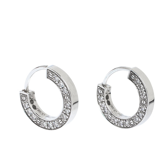 [Love's Uplift]LOVE DIAMOND EARRINGS