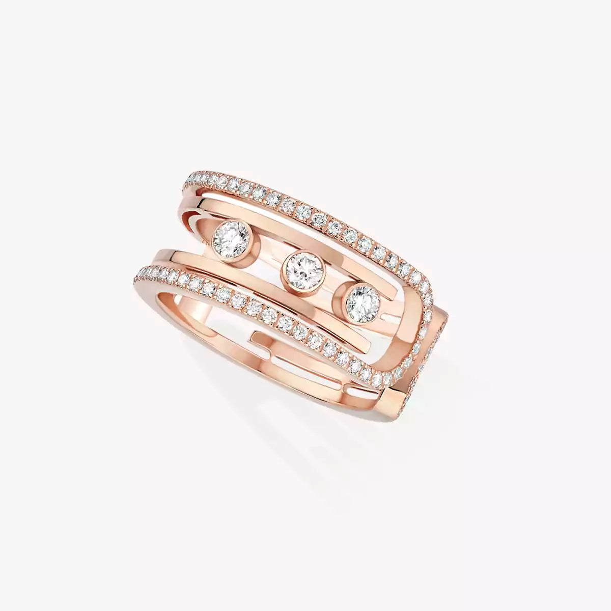 [Love's Uplift ]Move 10th Diamond Ring in Gold