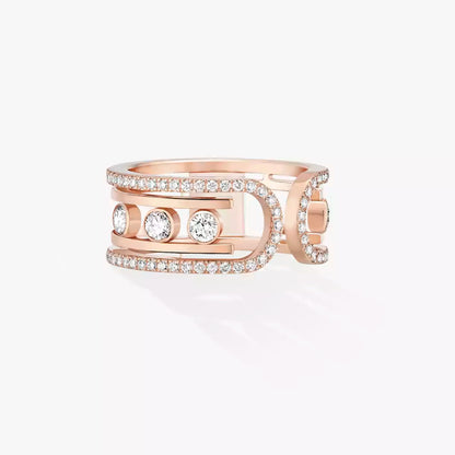 [Love's Uplift ]Move 10th Diamond Ring in Gold