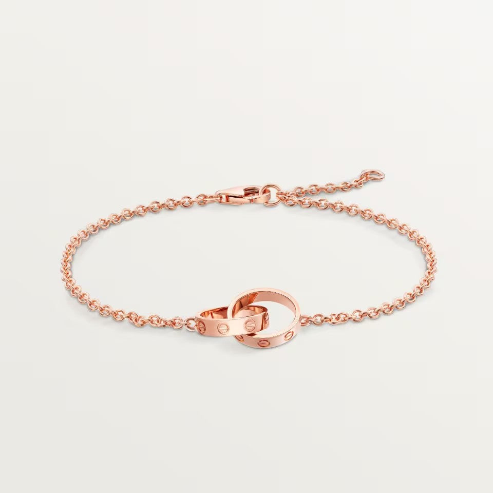 [Love's Uplift]LOVE BRACELET DOUBLE RING