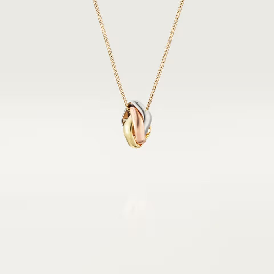 [Love's Uplift]TRINITY CUSHION NECKLACE COLLECTION