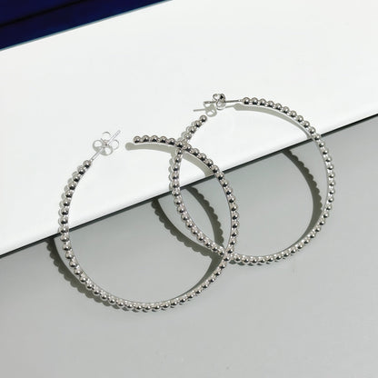 [Love's Uplift] SMOOTH BEAD STUD EARRINGS