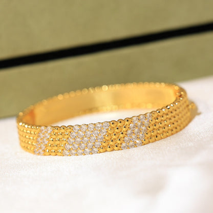 [Love's Uplift]  FIVE-ROW DIAMOND BRACELET