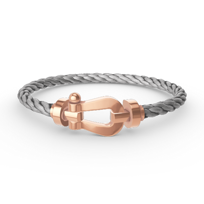 [Love's Uplift]FORCE LARGE HORSESHOE NO DIAMOND BRACELET ROSE GOLD